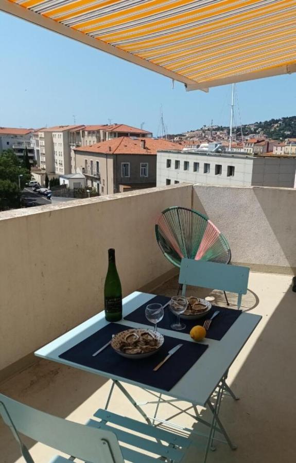 Appartement T2, Climatise, Wifi, Parking Et Piscine Prives Sete Exterior photo
